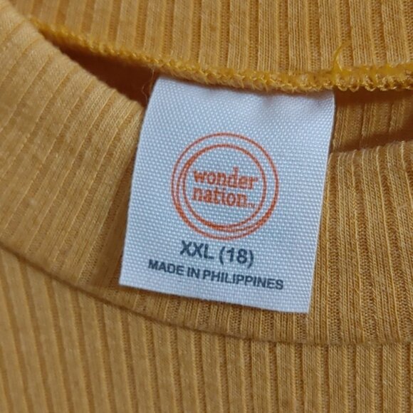 Wonder Nation youth XXL (18) Harry Potter style yellow black plaid dress - Picture 7 of 7